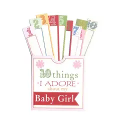 Deja Views' 10 Things Pocket - Baby Girl Embellishment