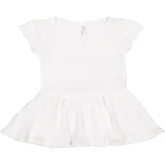 Baby Cotton Rib Dress, Various Sizes by Rabbit Skins&reg; White