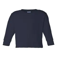 Rabbit Skins Toddler Cotton Jersey Long Sleeve T-Shirt - 3311 Navy