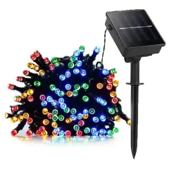 Kitcheniva Solar Powered 100 LED String Light Christmas Decor Multicolor
