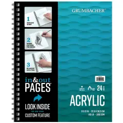 Grumbacher&reg; Artist Acrylic Pads