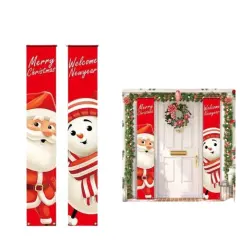 Kitcheniva Merry Christmas Wall Banner Decoration