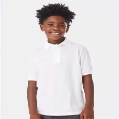 Jersey Polo forT-Shirt Youth | RADYAN&reg; White