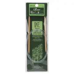 Takumi Bamboo Circular Knitting Needles 48"-Size 8/5mm