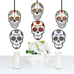 Big Dot of Happiness Day of the Dead - Sugar Skull Decorations DIY Party Essentials - Set of 20