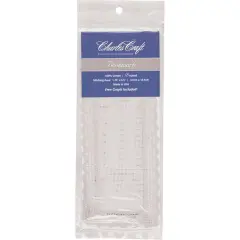 Charles Craft Lace Edged Bookmark 18 Count 3"X8"-White