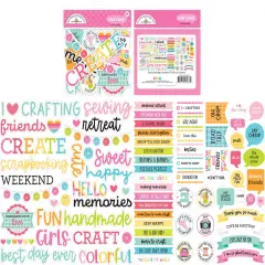 Doodlebug Odds & Ends Chit Chat Die-Cuts-Cute & Crafty