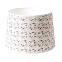 Aladdin Parchment Oil Lamp Shade, 12 inch Base Fitter. Floral Tapestry Design