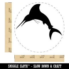 Marlin Fish Rubber Stamp for Stamping Crafting Planners