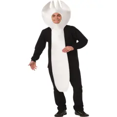 Adult White Spork Eating Utensil Costume