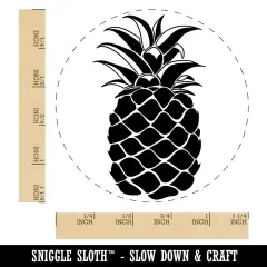 Pineapple Fruit Drawing Rubber Stamp for Stamping Crafting Planners