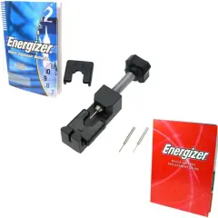Watch Band Pin Link Remover with Two Battery Guide Books Watchmakers Repair Kit