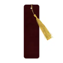 Gallery Leather Bookmark - 7"x2" Acadia Burgundy