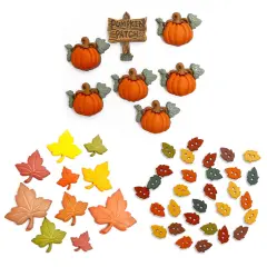Dress it Up Buttons Fall Embellishment Assortment
