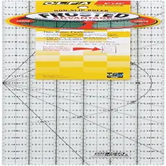 OLFA Frosted Advantage Non-Slip Ruler "The Essential"-6"X24"