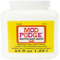 Plaid Mod Podge Matte Finish-64oz