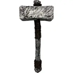 Barbarian Adventurer Combat Sledge Hammer Costume Accessory