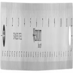 Westcott Stainless Steel Ruler W/Non-Slip Cork Back 12"-Silver