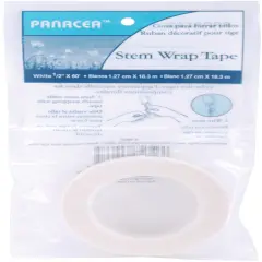 Panacea Stem Wrap Tape .5"X60'-White