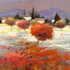 Dolci colline Poster Print by Luigi Florio - Item # VARPDX1LR1845