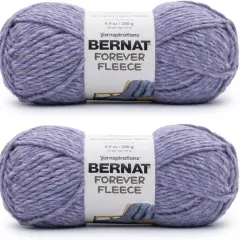 (Pack of 2) Bernat Forever Fleece Yarn-Violet Haze