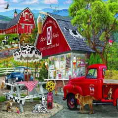 Sunsout Dairy Bar 300 pc Jigsaw Puzzle 31902