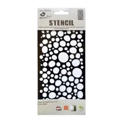 Little Birdie Stencil Irregular Dot Design 10cmX18cm 1/Pkg-Irregular Dot