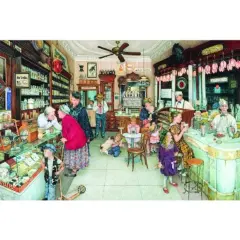 Sunsout Soda Fountain 1000 pc Jigsaw Puzzle 44274