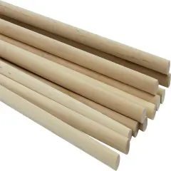 Midwest Products Birch Hardwood Dowel 36"-1/2"