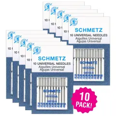 Multipack of 10 - Schmetz Universal Machine Needles-Size 70/80/90/100 10/Pkg