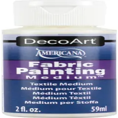 DecoArt Americana Fabric Painting Medium-2oz