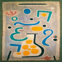 The Vase, 1938 Poster Print by Paul Klee - Item # VARPDX460025