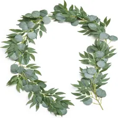 Artificial Eucalyptus and Willow Garland