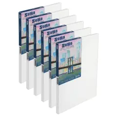SoHo Urban Artist Select Stretched Cotton Watercolor Paper on 5/8" Frame - 140lb, 300gsm - 100% Acid-Free Cotton Paper for Mixed Media, Watercolor & More - Professional Artists, Students