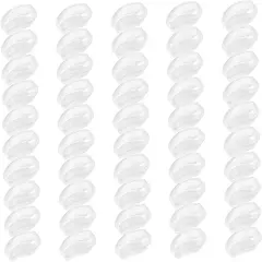 50 Pcs Clear Food Containers with Lids