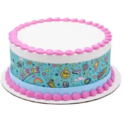 That Girl Lay Lay Radiate Edible Cake Topper Image Strips