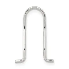 Sterling Silver Omega Earring Wire 6Pcs Jewerly - Pack of 6