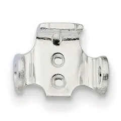 Sterling Silver Joint for Clip On Earrings Jewerly - Pack of 6