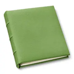 Gallery Leather Travel Photo Album Holds 4x6 Photos, 3 Ring Binder, 50 Pages for 50 Photos, Fillable, Handcrafted &ndash; 6.5&rdquo; x 5.5&rdquo; Camden Kiwi