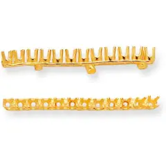 14K Gold 0.36cttw Strip Setting