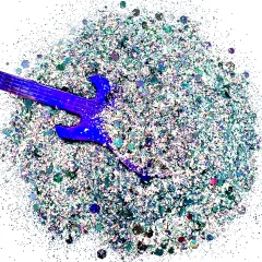 Nevermore Wednesday Premium Pixie for Poxy Custom Glitter Mix