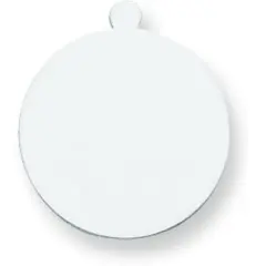 Sterling Silver Round Stamping Disc SS1036/35