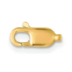 14K Gold Lobster Clasp 10.1mm 3.8mm