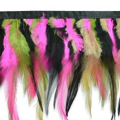 Mali Festive Feather Fringe Trim
