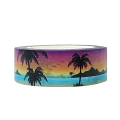 Wrapables Beautiful Scenery Washi Masking Tape Paradise Island