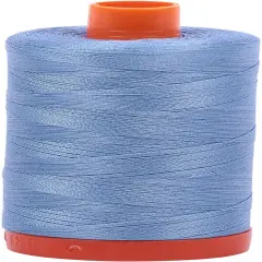 Aurifil Mako Cotton Thread Solid 50wt 1422yds Light Delft Blue