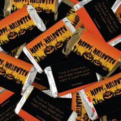 Halloween Candy Party Favors Hershey's Miniatures Chocolate - Pumpkins