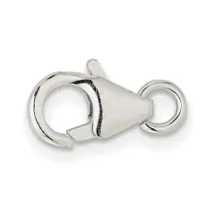 Sterling Silver Lobster Clasp w/Jump Ring 10mm