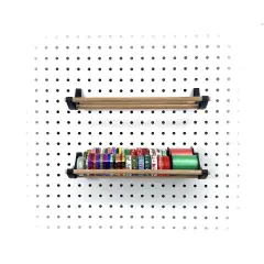 Craft Tape, Ribbon and Washi Tape Organizer and Storage solution Black