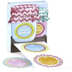 Sticko Canned Label Roll Stickers-30 Pcs